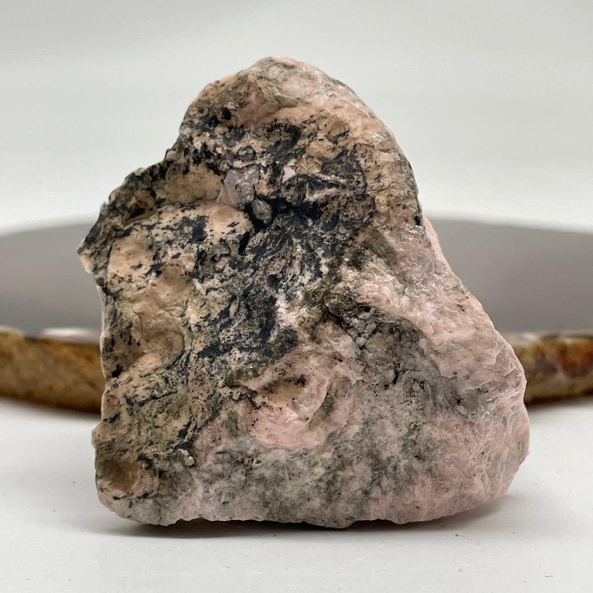 Natural Tree Agate Rough Mini Display | (124.69g | 55.5 x 54.1 x 37.5mm | Catalyst, "Stone of Plentifulness" Abundance & Growth Anchor, Feng Shui Harmony & Stability Catalyst)