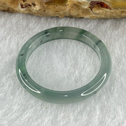 Natural Type A Semi Icy Blueish Green Jadeite Ring 1.06g 2.9 by 2.4mm US5.5 HK11.8 (Perfect) - Huangs Jadeite and Jewelry Pte Ltd