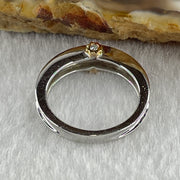 Pre-Love Gold Heart Celestial 18K 750 White Gold with Natural Diamonds Ring 3.40g US4.75 HK10 (Extra 3% for Credit Card included) - Huangs Jadeite and Jewelry Pte Ltd