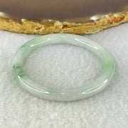 Type A Lavender and Green Jadeite Bangle Internal Diameter 44.0mm 15.58g 6.1 by 6.1mm (Very Very Fine Internal Line) - Huangs Jadeite and Jewelry Pte Ltd