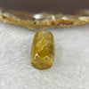 Good Grade Natural Golden Rutilated Quartz Crystal Lulu Tong Barrel 天然金顺发晶水晶露露通桶  5.43g 18.4g by 12.3mm - Huangs Jadeite and Jewelry Pte Ltd