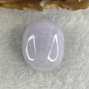 Natural Type A Lavender Jadeite Oval Shape Cabochon Stone for Setting14.89g 23.8 by 19.3 by 14.8mm - Huangs Jadeite and Jewelry Pte Ltd
