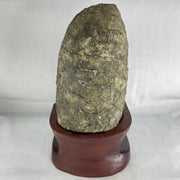 Natural Amethyst Cave with Wooden Stand 3,899.5g 142.8 by 151.0 by 245.0mm - Huangs Jadeite and Jewelry Pte Ltd