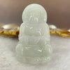 Type A Green Jadeite Guan Yin Pendant 8.81g  40.3 by 25.3mm by 5.5mm - Huangs Jadeite and Jewelry Pte Ltd