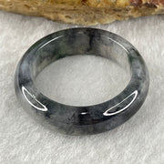 Certified Type A Wuji Grey Jadeite Rings 3.97g 6.1 by 3.6mm US 7.5 HK 16.5 (Very Very Slight Internal Line) - Huangs Jadeite and Jewelry Pte Ltd