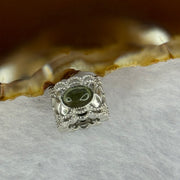 Natural Czech Republic Moldavite Meteorite Crystal in S925 Sliver Bracelet Charm 2.35g 15.1 by 11.5 by 9.3 / 6.0 by 3.5 by 2.0mm - Huangs Jadeite and Jewelry Pte Ltd