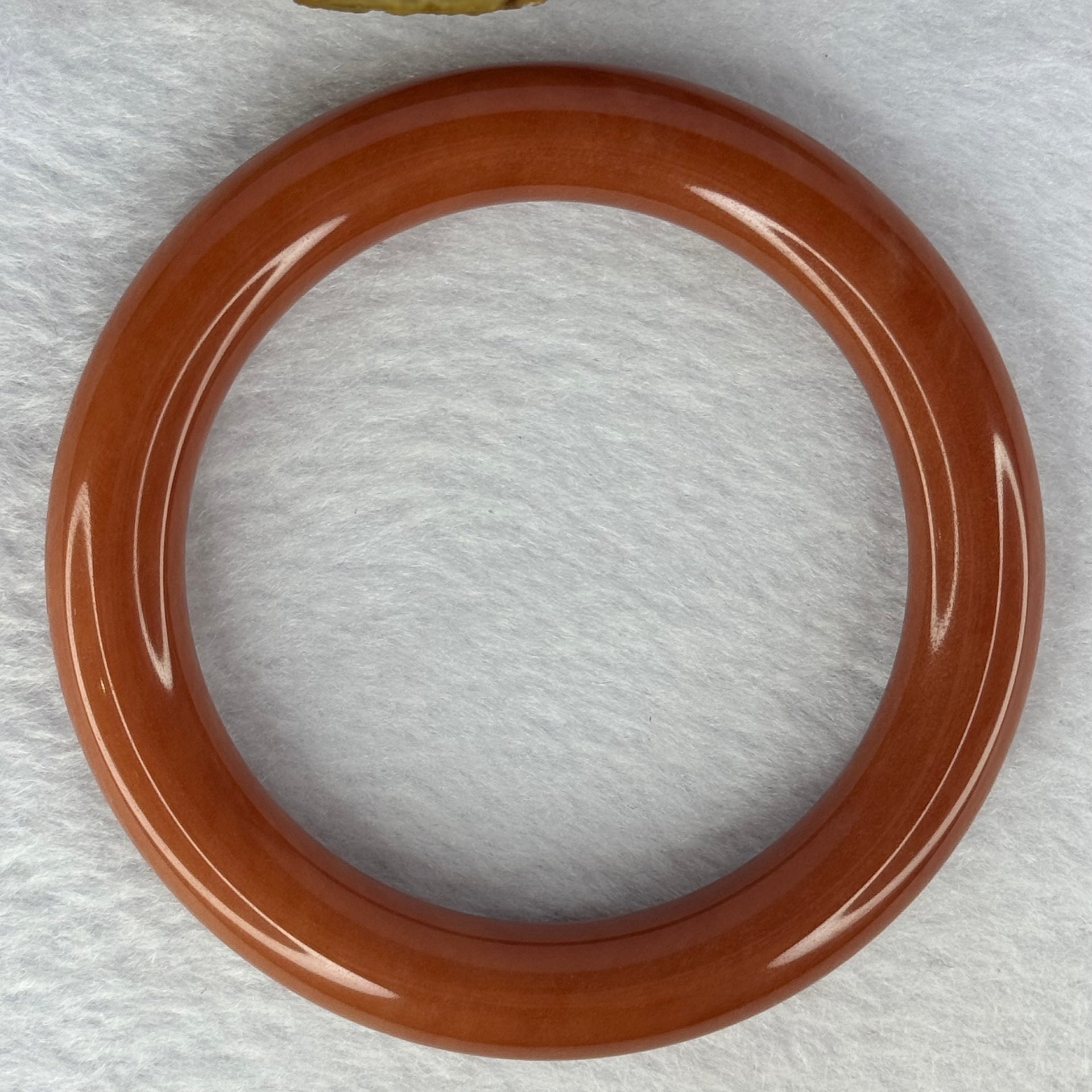 Red Quartzite Jade Bangle 天山玉手镯 Internal Diameter 56.2mm 51.30g 11.2 by 10.9mm - Huangs Jadeite and Jewelry Pte Ltd