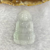 Type A Green Jadeite Guan Yin Pendant 10.27g  42.0 by 26.0 by 6.1mm - Huangs Jadeite and Jewelry Pte Ltd
