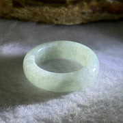Type A Light Green Jadeite Ring 4.21g 6.2 by 3.8mm US6.75 HK15 - Huangs Jadeite and Jewelry Pte Ltd