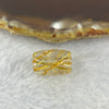 Good Grade Natural Golden Rutilated Quartz Crystal Lulu Tong Barrel 天然金顺发晶水晶露露通桶 2.62g 14.7 by 10.2mm - Huangs Jadeite and Jewelry Pte Ltd