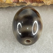 Natural Powerful Tibetan Old Oily Agate 4 Nectar Vessel Dzi Bead Heavenly Master (Tian Zhu) 花蜜容器天珠 3.36g 15.7 by 12.4mm - Huangs Jadeite and Jewelry Pte Ltd