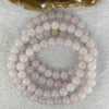 Type A Pink Jadeite Beads Necklace 75.19g by 7.7mm 98 Beads - Huangs Jadeite and Jewelry Pte Ltd
