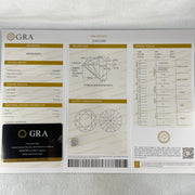 1.0 Ct Colourless Round Brilliant Diameter 6.5mm VVS1 Excellent Cut Moissanite Excellent Polish Excellent Symmetry None Florescence in S925 Silver Pendant GRA 218553560 - Huangs Jadeite and Jewelry Pte Ltd