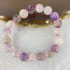 Natural super 7 Crystal Bracelet 27.45g 10.3mm 19beads - Huangs Jadeite and Jewelry Pte Ltd