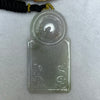 Type A Lavender Green Brown Jadeite Buddha Pendent 44.87g 68.6 by 35.6 by 8.6mm - Huangs Jadeite and Jewelry Pte Ltd