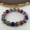 Good Grade Natural Super 7 Crystal Beads Bracelet 天然超级七水晶珠手链 43.06g 18cm 12.4mm 17 Beads - Huangs Jadeite and Jewelry Pte Ltd