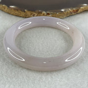 Natural Purple Flower Agate Bangle Set 119.44g Inner Diameter 55.6mm 10.8 by 11.2mm (Perfect) - Huangs Jadeite and Jewelry Pte Ltd