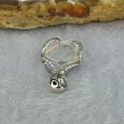 Natural Madagascar Blue Moonstone in S925 Silver Pendant 2.18g 13.5 by 9.9 by 4.2mm - Huangs Jadeite and Jewelry Pte Ltd