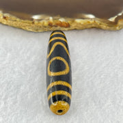 Natural Powerful Tibetan Agate 1 Eye Sky Door Long Dzi Bead Heavenly Master (Tian Zhu) 一眼天诛 14.54g 56.2 by 13.0mm - Huangs Jadeite and Jewelry Pte Ltd