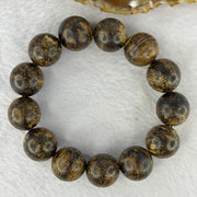 Natural Wild Vietnam Black Kynam Qi Nan Chen Xiang Mu Agarwood Beads Bracelet (Sinking Type 沉水) 天然野生越南黑奇南沉香珠手链 39.37g 20cm 18.0 mm 13 Beads - Huangs Jadeite and Jewelry Pte Ltd