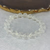 Natural Clear Quartz Bracelet 天然白水晶手链 32.30g 17.5cm 10.8mm 19 Beads - Huangs Jadeite and Jewelry Pte Ltd