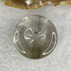 Natural Copper Rutilated Quartz Ping An Kou Donut 20.724g 34.4 by 10.6mm - Huangs Jadeite and Jewelry Pte Ltd