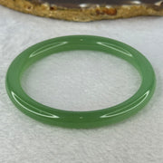Transparent Green Quartzite Jade Bangle 天山玉手镯 Internal Diameter 59.5mm 27.39g 8.3 by 8.3mm - Huangs Jadeite and Jewelry Pte Ltd