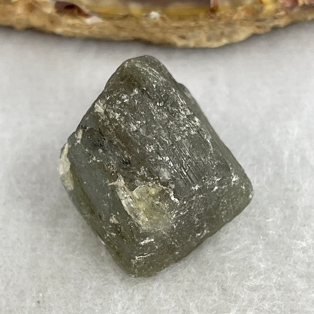 Natural Labradorite Rough Pendant Charm | (10.21g | 24.3 x 18.5 x 17.7mm | "Stone of Magic & Intuitive Shielding" Transformation Talisman, Feng Shui Auric Protection & Creative Inspiration Anchor)
