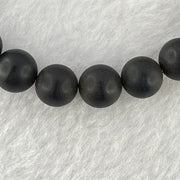 Natural Iron Blood King Amber Beads Bracelet 天然铁血王琥珀手链 8.16g 16.5cm 9.4mm 22 Beads - Huangs Jadeite and Jewelry Pte Ltd