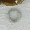 Type A Lavender Green Jadeite Ring 1.87g 4.2 by 3.2mm US 5.3 HK 11.5 - Huangs Jadeite and Jewelry Pte Ltd
