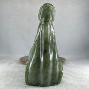 Natural Green Serpentine Camel Display 2,325.5g 189.0 by 75.0 by 155.0mm - Huangs Jadeite and Jewelry Pte Ltd