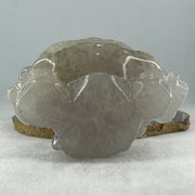 Natural White Agate with Citrine 3 Legged Toast Display 800.5g 113.0 by 85.0 by 90.0mm - Huangs Jadeite and Jewelry Pte Ltd
