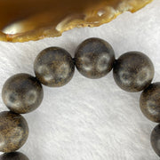 Natural Old Wild Indonesia Agarwood Beads Bracelet (Sinking Type) 天然老野生印尼沉香珠手链 28.94g 16.1 mm 13 Beads - Huangs Jadeite and Jewelry Pte Ltd