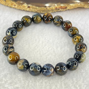 Good Grade Natural Petersite Beads Bracelet 30.61g 17cm 10.8mm 19 Beads - Huangs Jadeite and Jewelry Pte Ltd