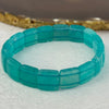 Natural Aura Quartz Bracelet 25.95g 18cm 13.0 by 12.8 by 5.3mm 16 pcs - Huangs Jadeite and Jewelry Pte Ltd