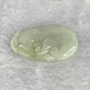 Type A Light Green Jadeite Ruyi 如意 39.55g 37.9 by 24.2 by 4.6mm - Huangs Jadeite and Jewelry Pte Ltd