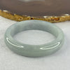 Type A Icy Lavender & Green Jade Jadeite Bangle 61.57g inner diameter 56.6mm thickness 13.5 by 8.4mm - Huangs Jadeite and Jewelry Pte Ltd