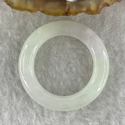 Natural Type A Light Green Jadeite Mini Round Shape Pendant | Harmony, Peace & Wholeness Talisman (2.52g | 3.5 x 4.2mm | Internal Line) - Huangs Jadeite and Jewelry Pte Ltd
