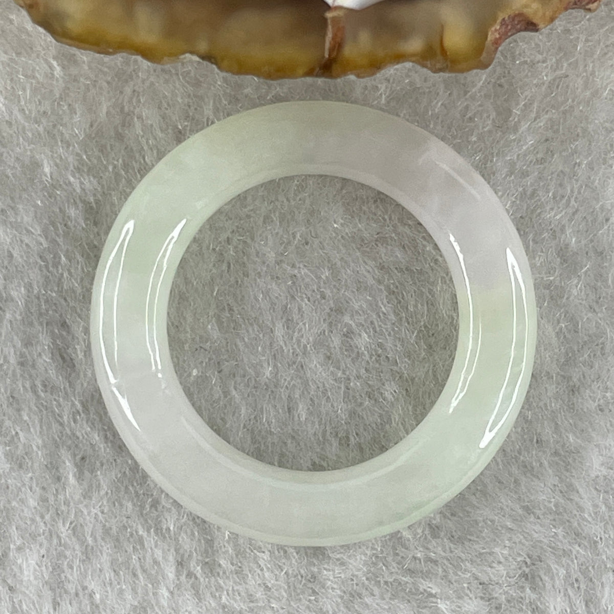 Natural Type A Light Green Jadeite Mini Round Shape Pendant | Harmony, Peace & Wholeness Talisman (2.52g | 3.5 x 4.2mm | Internal Line) - Huangs Jadeite and Jewelry Pte Ltd