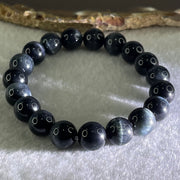 Natural Blue Tiger Eye Quartz Beads Bracelet 25.80g 15.5cm 10.1mm 19 Beads - Huangs Jadeite and Jewelry Pte Ltd