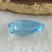 Natural Sky Blue Topaz Teardrop Shape 7.86ct 15.9 by 9.4 by 6.7mm - Huangs Jadeite and Jewelry Pte Ltd