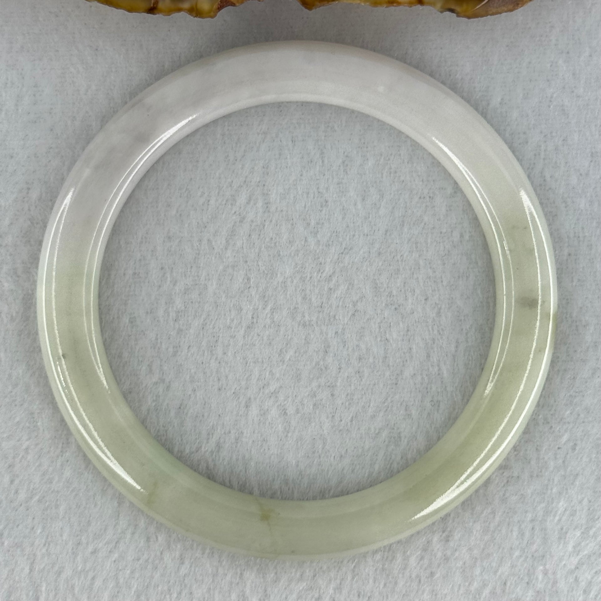 Type A Light Lavender and Light Green Jadeite Bangle Internal Diameter 55.1mm 28.89g 6.4 by 8.8mm (Very Slight Internal Line) - Huangs Jadeite and Jewelry Pte Ltd