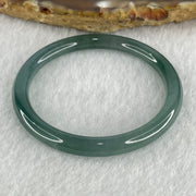 Natural Type A Icy Blueish Green Jadeite Baby Bangle 8.20g Inner Diameter 38.5mm Thickness 4.6 by 5.0mm (Perfect) - Huangs Jadeite and Jewelry Pte Ltd