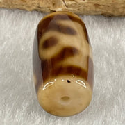 Natural Powerful Tibetan Old Oily Agate Patina Guiren Tairen Human Dzi Bead Totem Amulet Heavenly Master (Tian Zhu) 贵人天诛 4.85g 20.0 by 11.8mm - Huangs Jadeite and Jewelry Pte Ltd