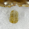 Good Grade Natural Golden Rutilated Quartz Pixiu Charm for Bracelet 天然金发水晶貔貅 5.34g 19.3 by 13.7 by 11.7mm - Huangs Jadeite and Jewelry Pte Ltd