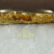 Type A Icy Faint Green Jadeite Rabbit Charm 0.55g 12.1 by 3.4 by 7.8mm - Huangs Jadeite and Jewelry Pte Ltd