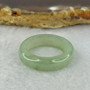 Type A Green Jadeite Ring 4.12g 6.0 by 3.7mm US7.25 HK16 - Huangs Jadeite and Jewelry Pte Ltd
