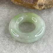 Natural Type A Green Jadeite Mini Ping An Kou Pendant | Safety, Harmony & Abundance Talisman (1.04g | 13.2 x 3.5mm) - Huangs Jadeite and Jewelry Pte Ltd