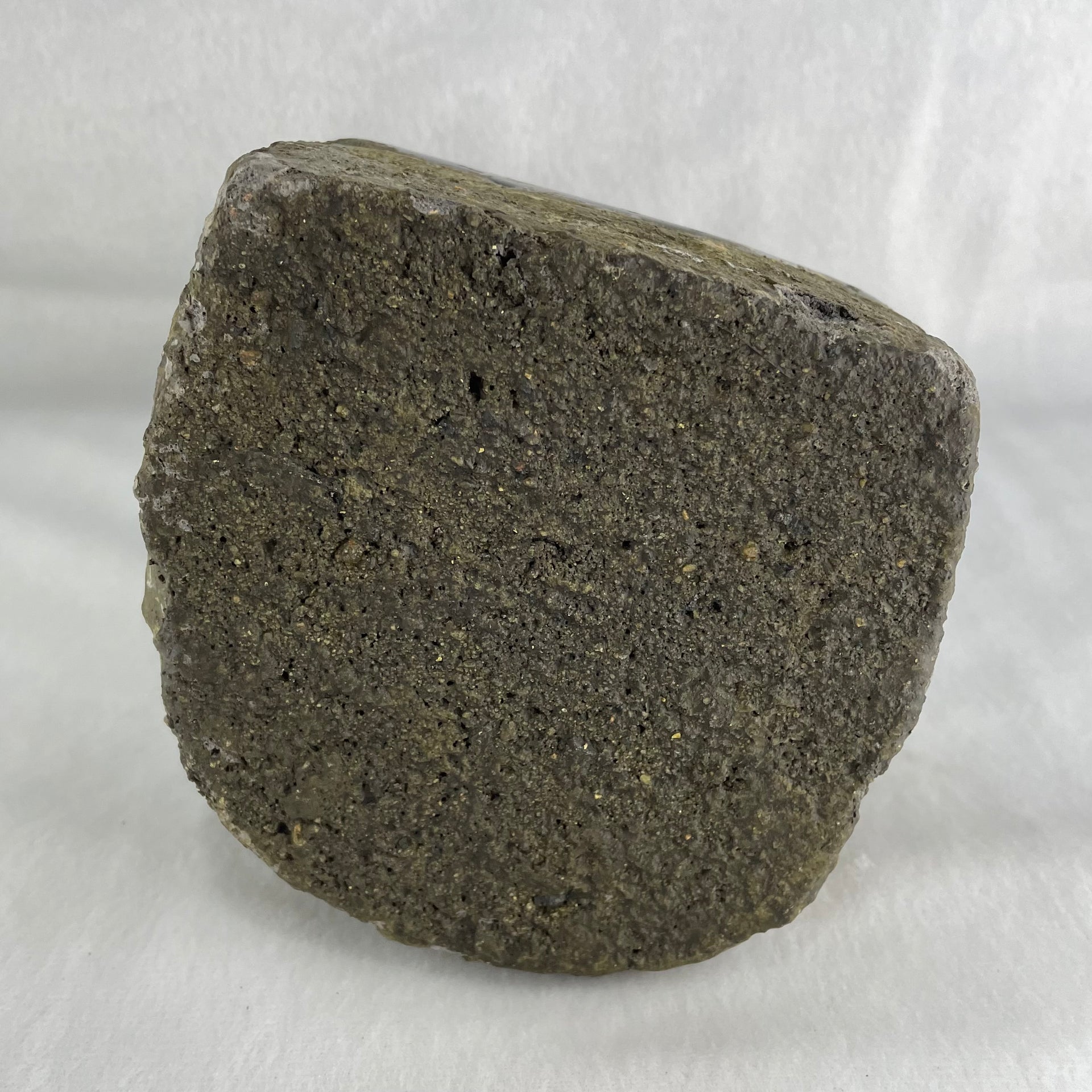 Natural Amethyst Cave with Wooden Stand 3,899.5g 142.8 by 151.0 by 245.0mm - Huangs Jadeite and Jewelry Pte Ltd