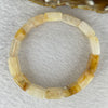Natural Ferruginous Quartz Bracelet 39.03g 17cm 14.1 by 14.2 by 6.6mm 14 pcs - Huangs Jadeite and Jewelry Pte Ltd